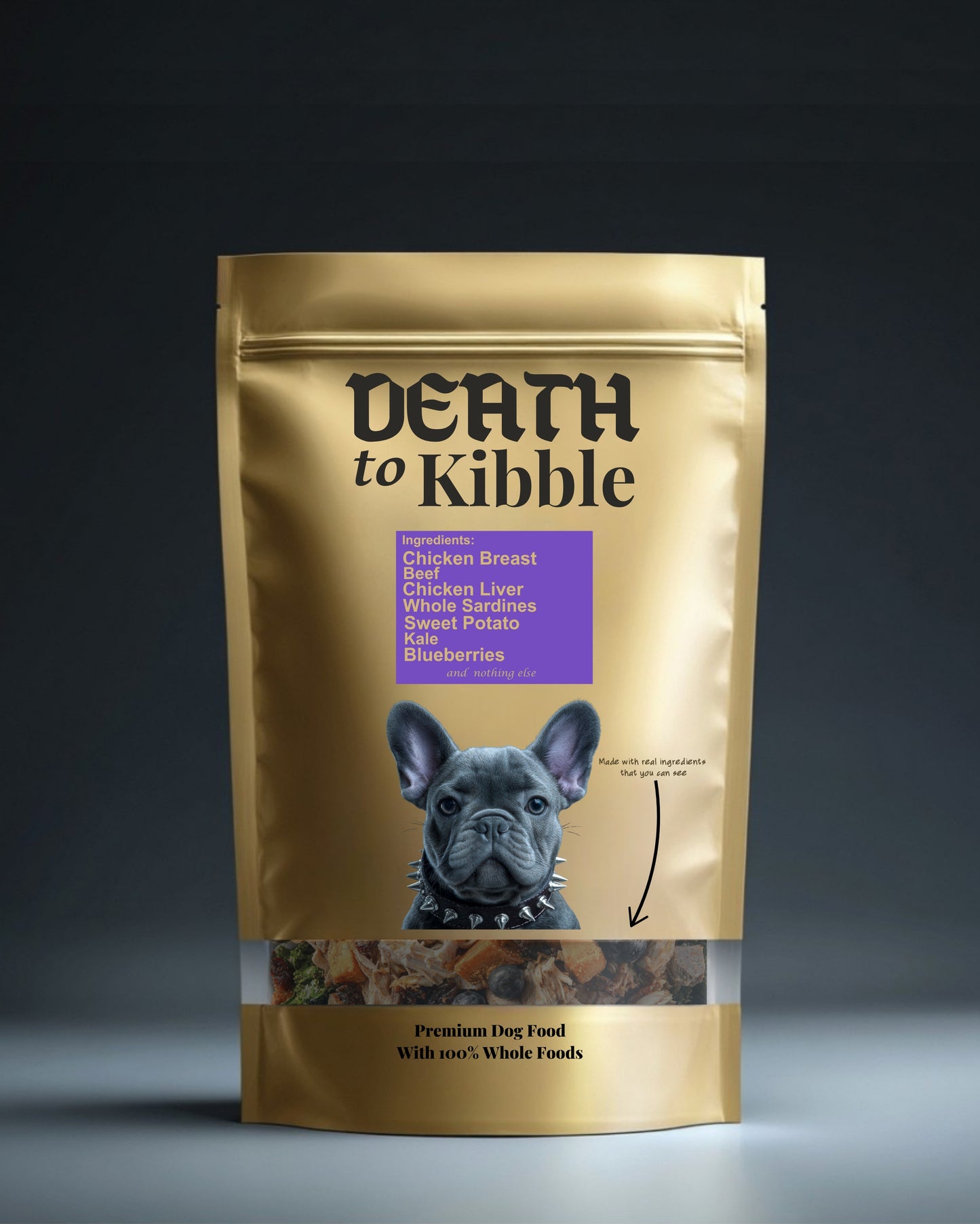 WHOLE INGREDIENTS DOG FOOD